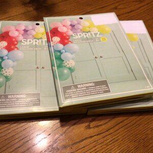 3 Pk Lot Of Spritz Balloon kits 72 Balloons in each pk x3